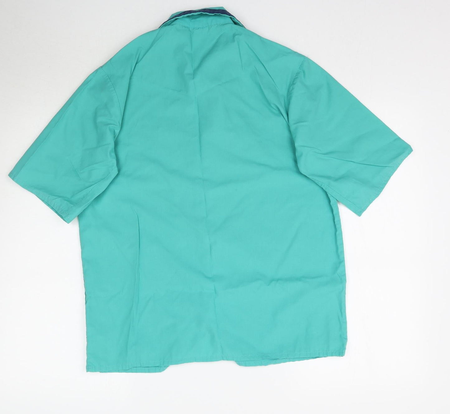 Royal  Class Womens Green   Basic Button-Up Size L
