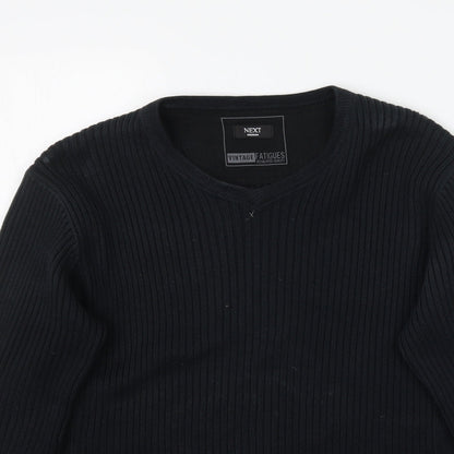 NEXT Mens Blue  Knit Pullover Jumper Size M
