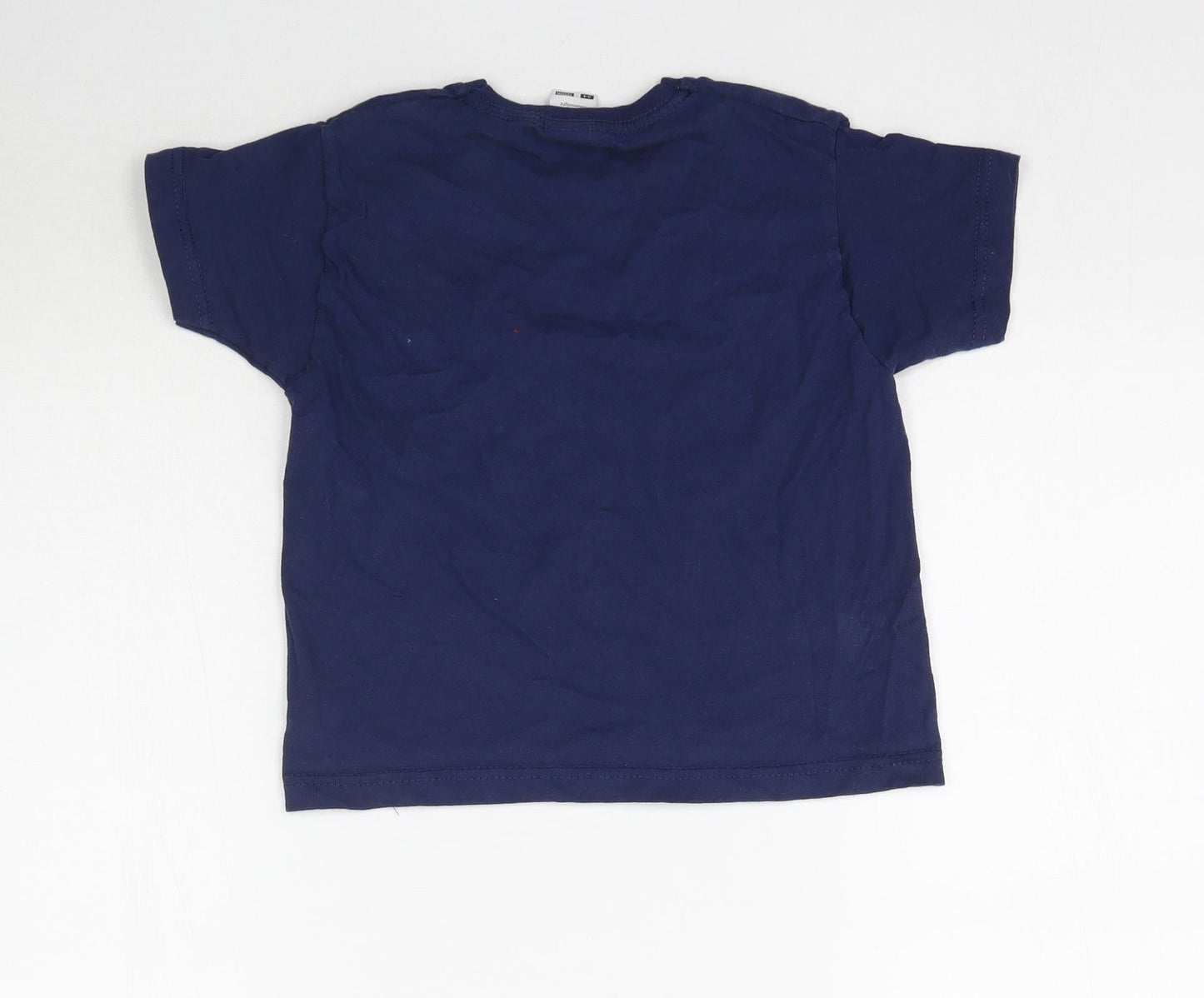 Fruit of the Loom Boys Blue   Basic T-Shirt Size 3-4 Years