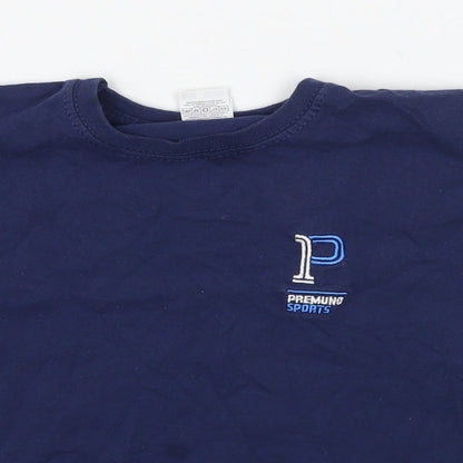 Fruit of the Loom Boys Blue   Basic T-Shirt Size 3-4 Years