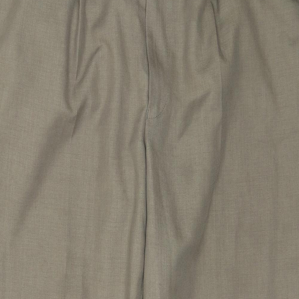 Marks and Spencer Mens Green   Trousers  Size 36 in L29 in