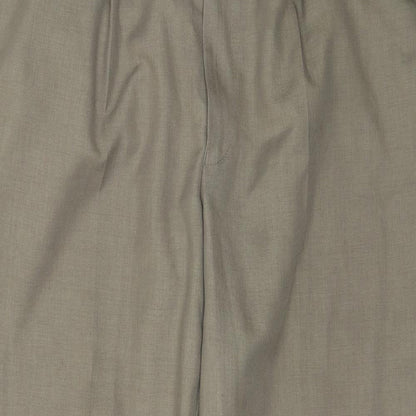 Marks and Spencer Mens Green   Trousers  Size 36 in L29 in