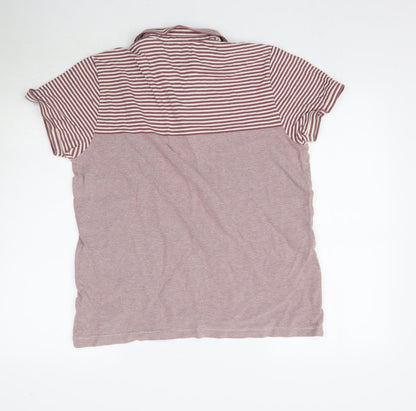 ACW85 Mens Purple    Polo Size L