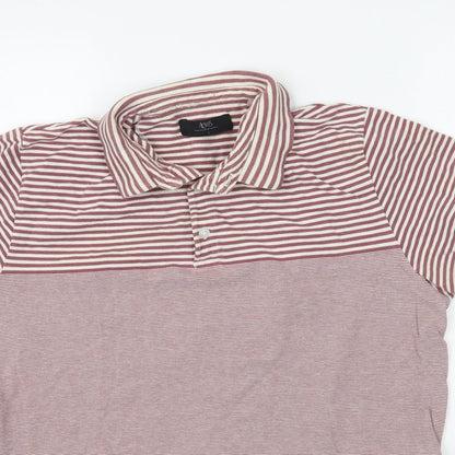 ACW85 Mens Purple    Polo Size L