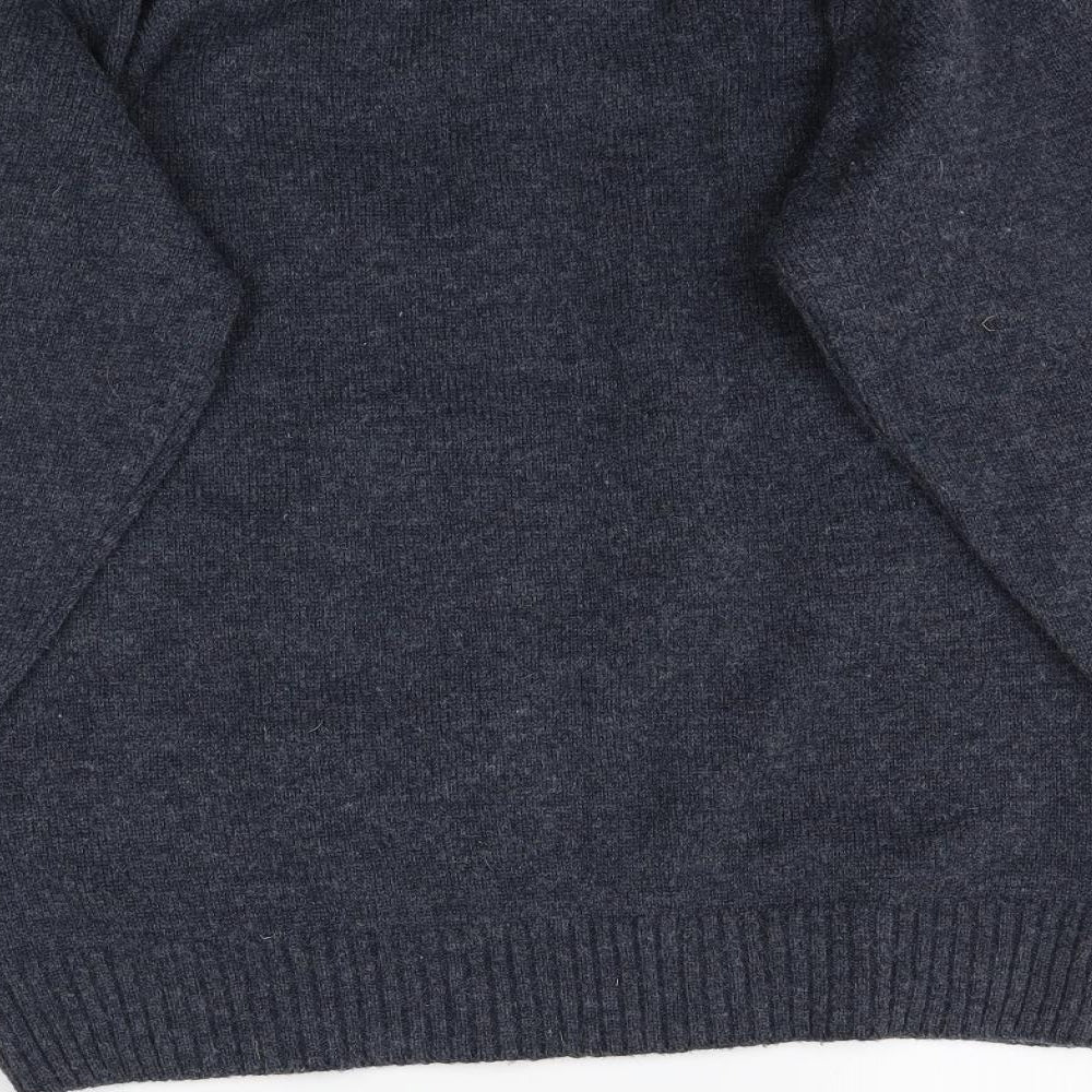 Hurton Harbour Mens Blue  Knit Pullover Jumper Size S