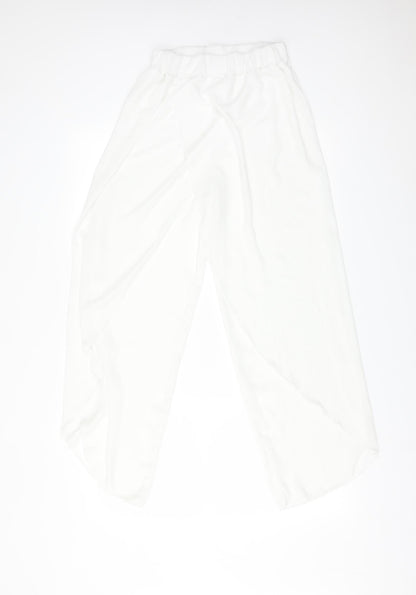 VESTIDOS Womens White   Trousers  Size S L28 in