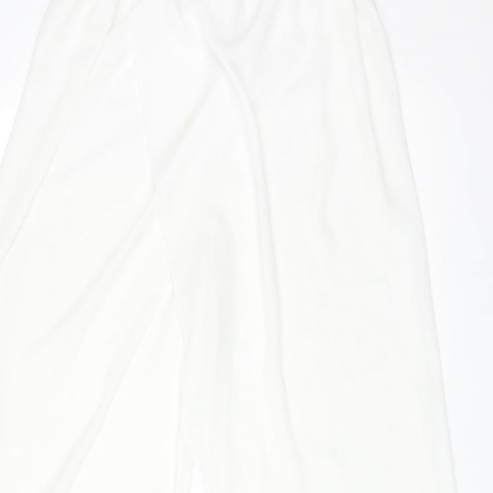 VESTIDOS Womens White   Trousers  Size S L28 in