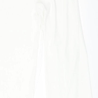 VESTIDOS Womens White   Trousers  Size S L28 in