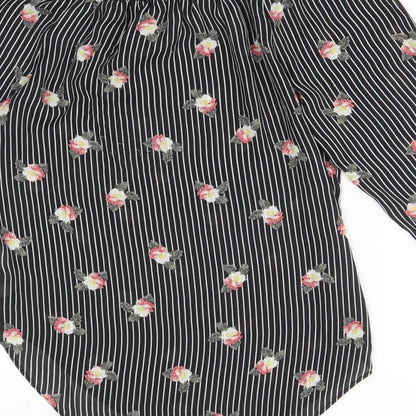 Womens UK Size 10 CAMEO ROSE Multicoloured Basic T-Shirt