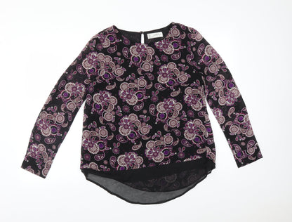 MIRUMI Womens Multicoloured Paisley  Basic Blouse Size 10