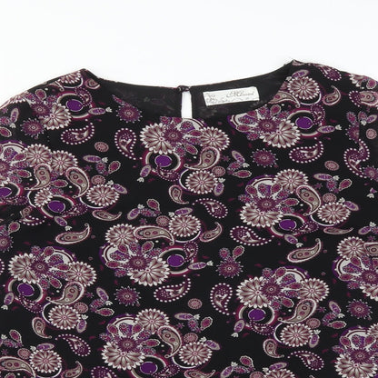 MIRUMI Womens Multicoloured Paisley  Basic Blouse Size 10