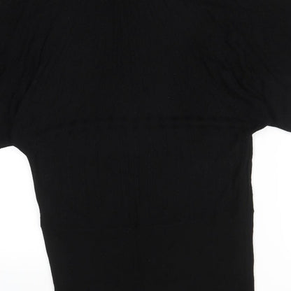 H&M Womens Black Striped  Bodycon  Size M