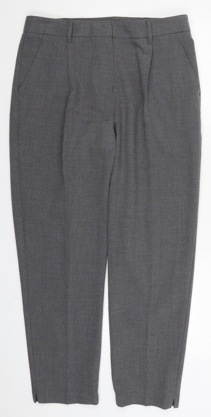 F&F Womens Grey   Trousers  Size 12 L32 in