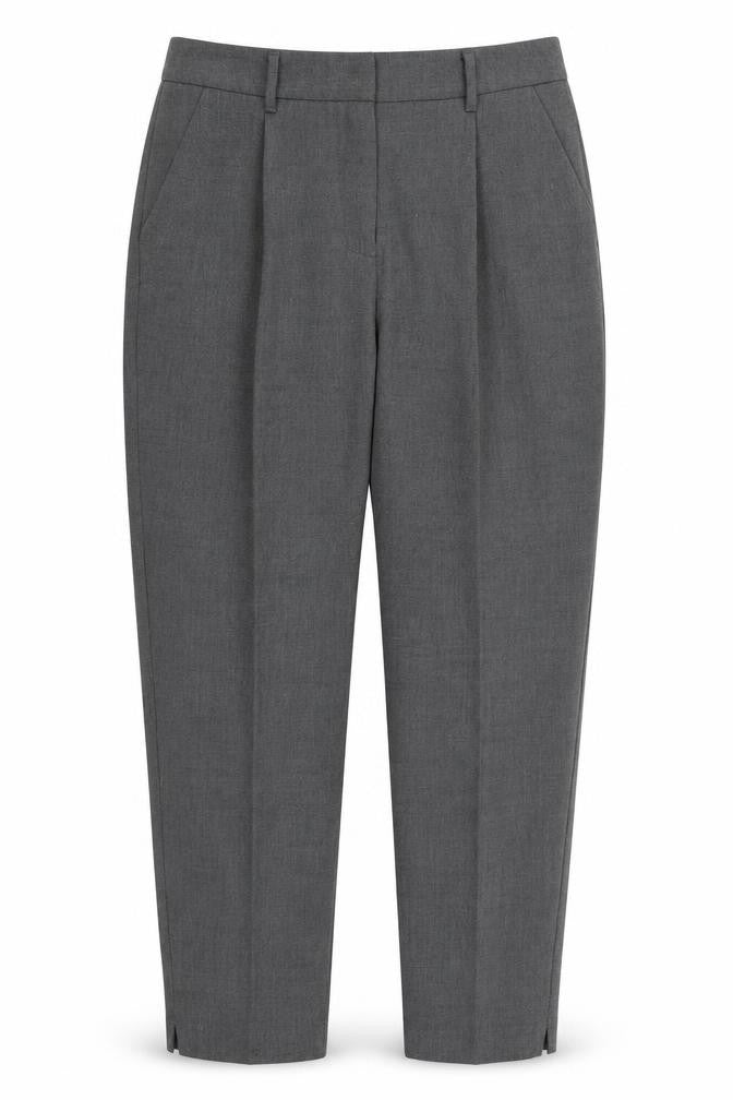 Womens UK Size 12 F&F Regular Fit  Grey Trousers