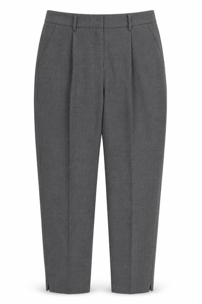 Womens UK Size 12 F&F Regular Fit  Grey Trousers