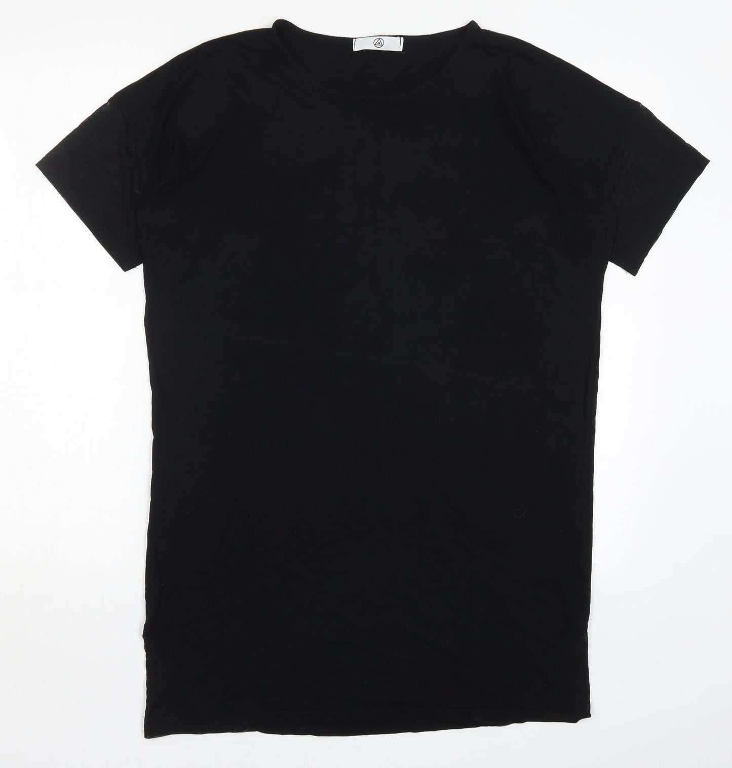 Missguided Womens Black   T-Shirt Dress  Size 8