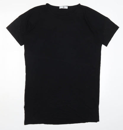 Missguided Womens Black   T-Shirt Dress  Size 8