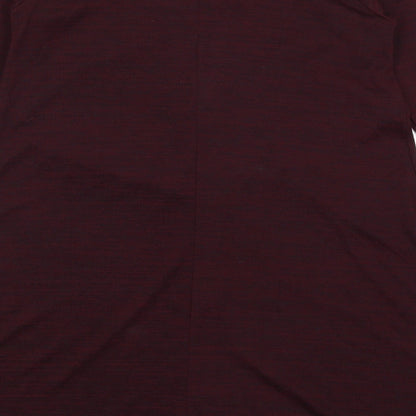 Boohoo Womens Purple   A-Line  Size 8  - Burgundy