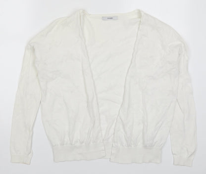 George Womens White  Knit Cardigan Jumper Size 10  - Stars