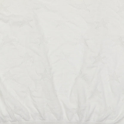 George Womens White  Knit Cardigan Jumper Size 10  - Stars