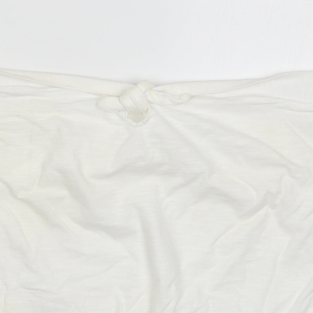 Womens UK Size 12 NEXT White Basic Tank