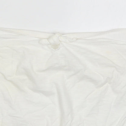 Womens UK Size 12 NEXT White Basic Tank