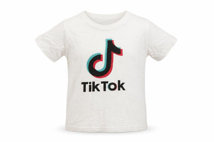 Front view of Casual Classics girls’ white basic t-shirt, size 7-8, years