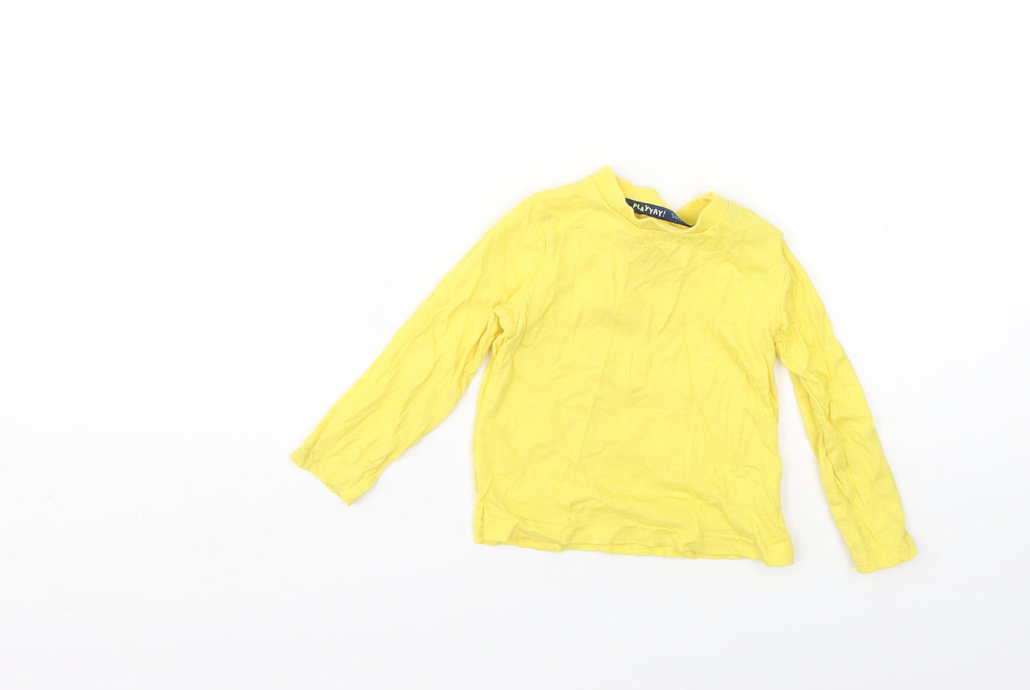 F&F Baby Yellow   Basic T-Shirt Size 9-12 Months