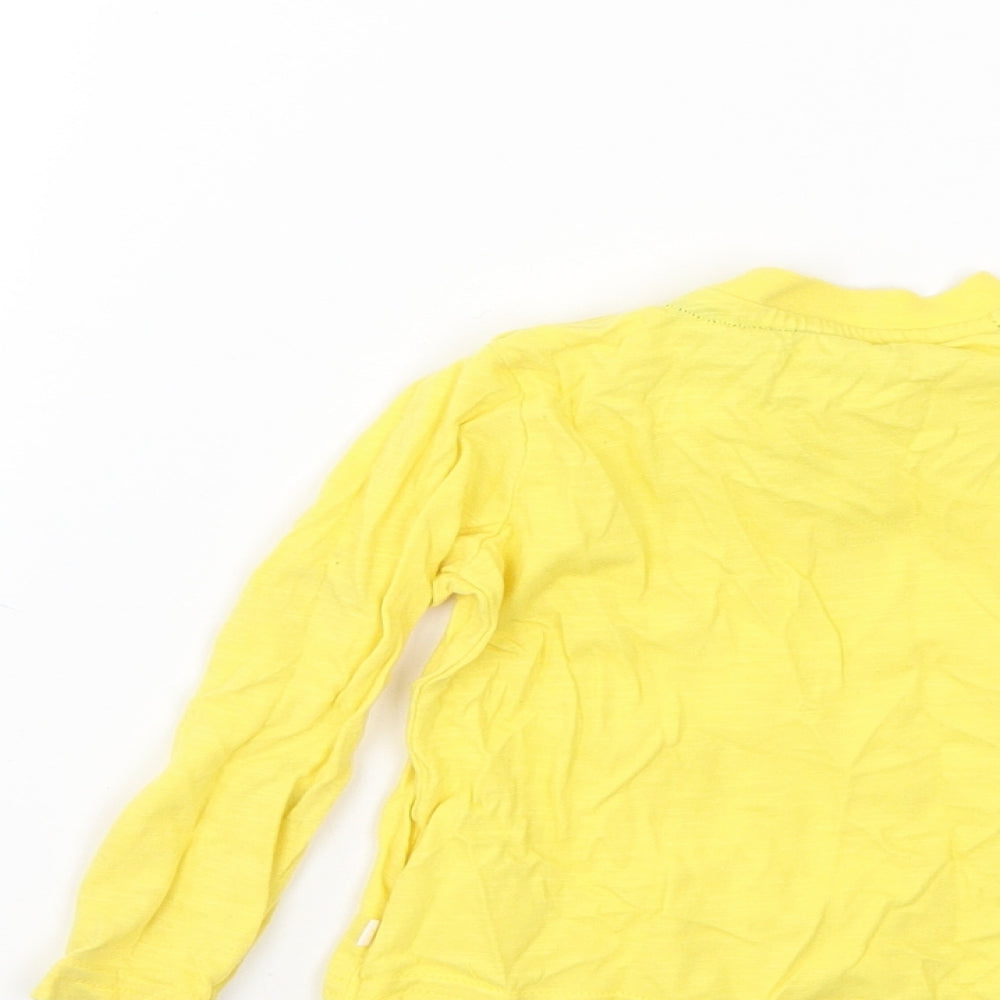 F&F Baby Yellow   Basic T-Shirt Size 9-12 Months