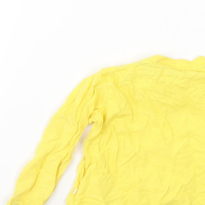 F&F Baby Yellow   Basic T-Shirt Size 9-12 Months