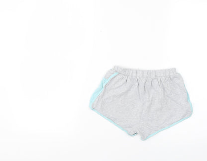 Blue Zoo Girls Grey   Sweat Shorts Size 7-8 Years