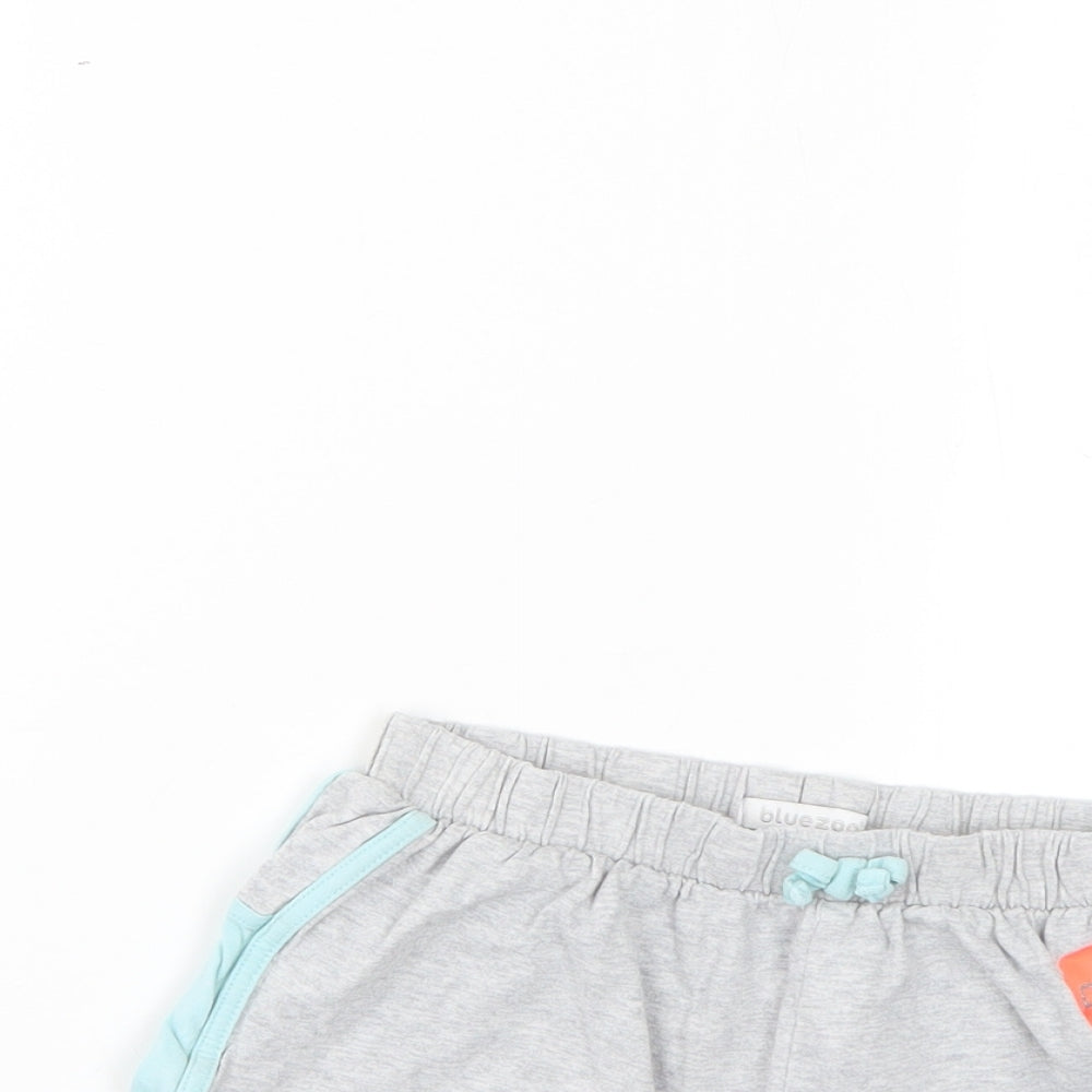 Blue Zoo Girls Grey   Sweat Shorts Size 7-8 Years