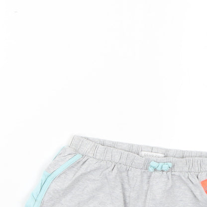 Blue Zoo Girls Grey   Sweat Shorts Size 7-8 Years