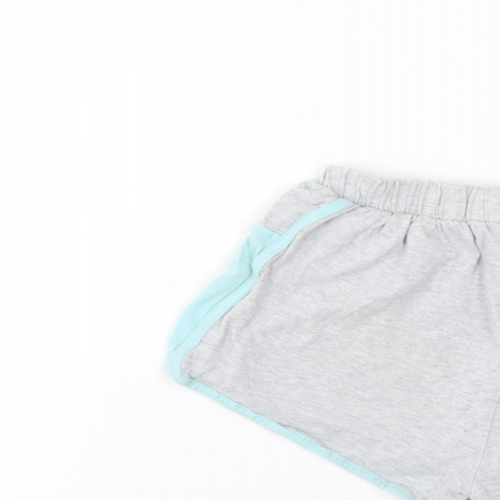 Blue Zoo Girls Grey   Sweat Shorts Size 7-8 Years