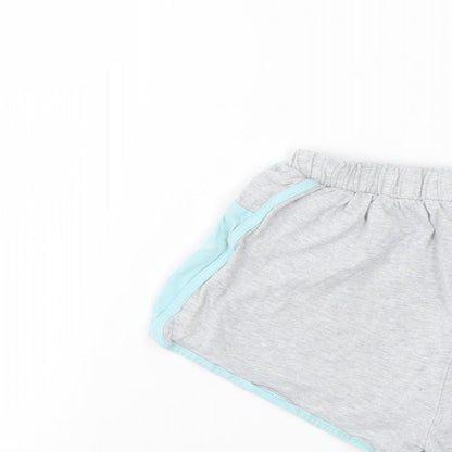 Blue Zoo Girls Grey   Sweat Shorts Size 7-8 Years