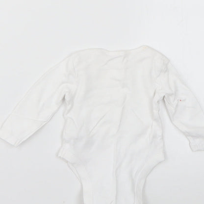 F&F Baby White   Babygrow One-Piece Size 0-3 Months