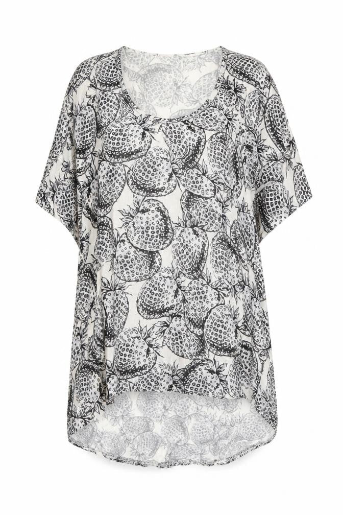 Womens UK Size 8 New Look Multicoloured Basic T-Shirt