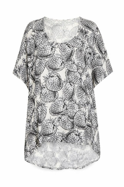 Womens UK Size 8 New Look Multicoloured Basic T-Shirt