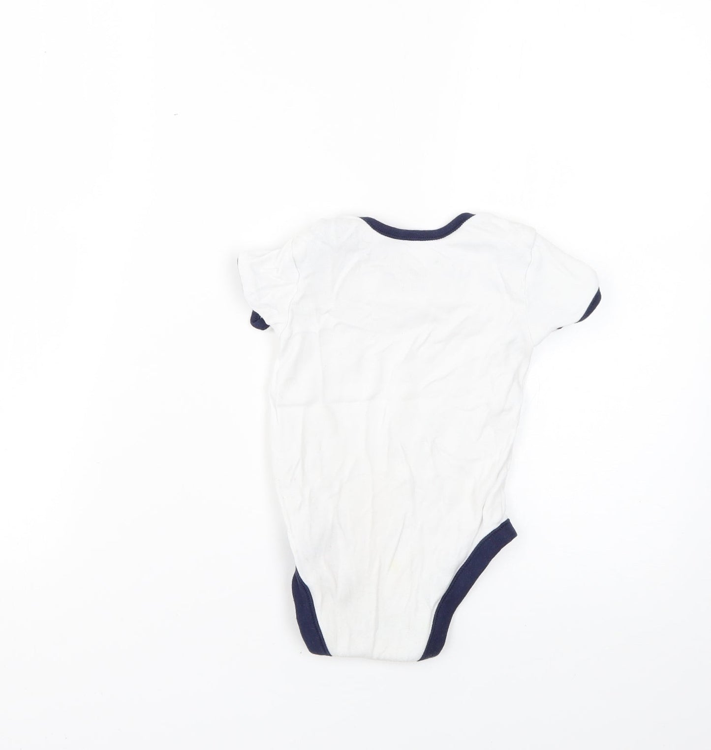 George Baby White   Babygrow One-Piece Size 18-24 Months