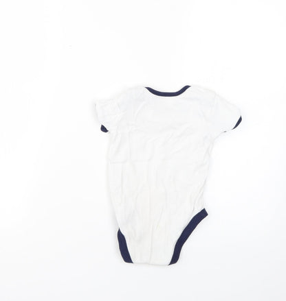 George Baby White   Babygrow One-Piece Size 18-24 Months