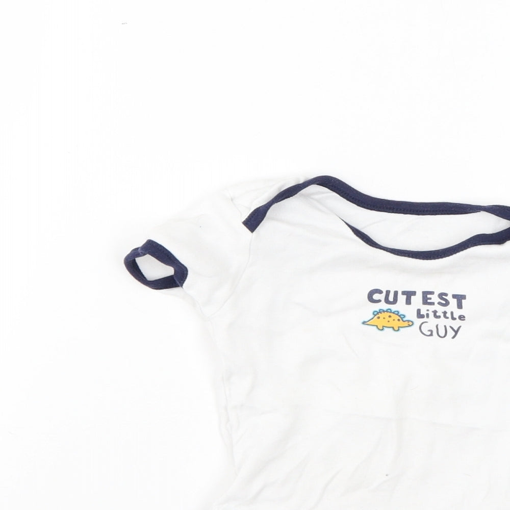 George Baby White   Babygrow One-Piece Size 18-24 Months