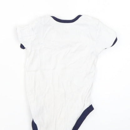 George Baby White   Babygrow One-Piece Size 18-24 Months