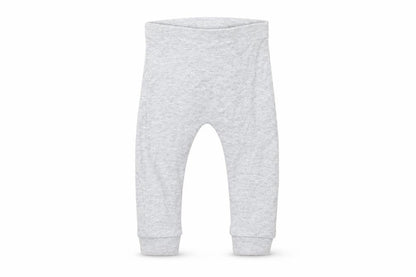 Front view of Matalan Baby Grey Jogger Trousers, size 9-12, Months
