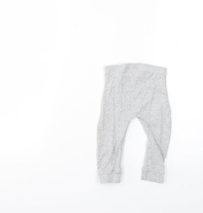 Matalan Baby Grey   Jogger Trousers Size 9-12 Months
