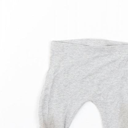 Matalan Baby Grey   Jogger Trousers Size 9-12 Months