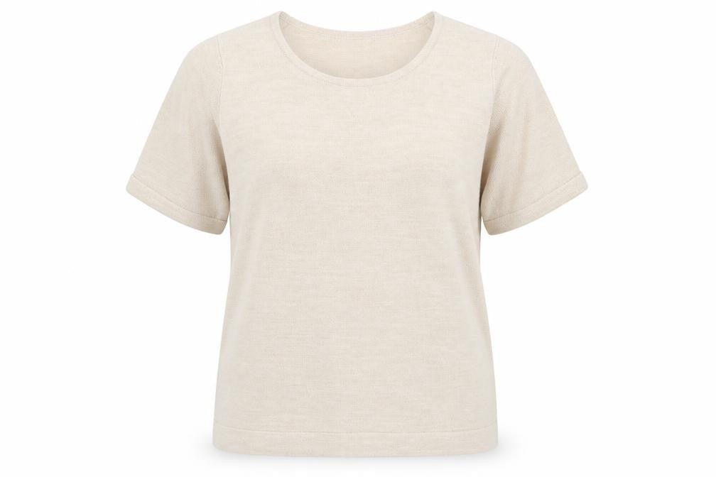 Womens UK Size 16 Marks and Spencer Beige Pullover Jumper