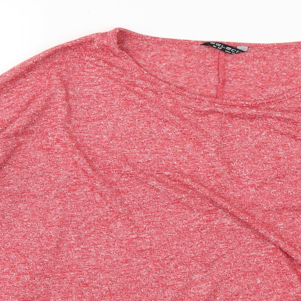 Womens UK Size 12 Select Pink Pullover Jumper
