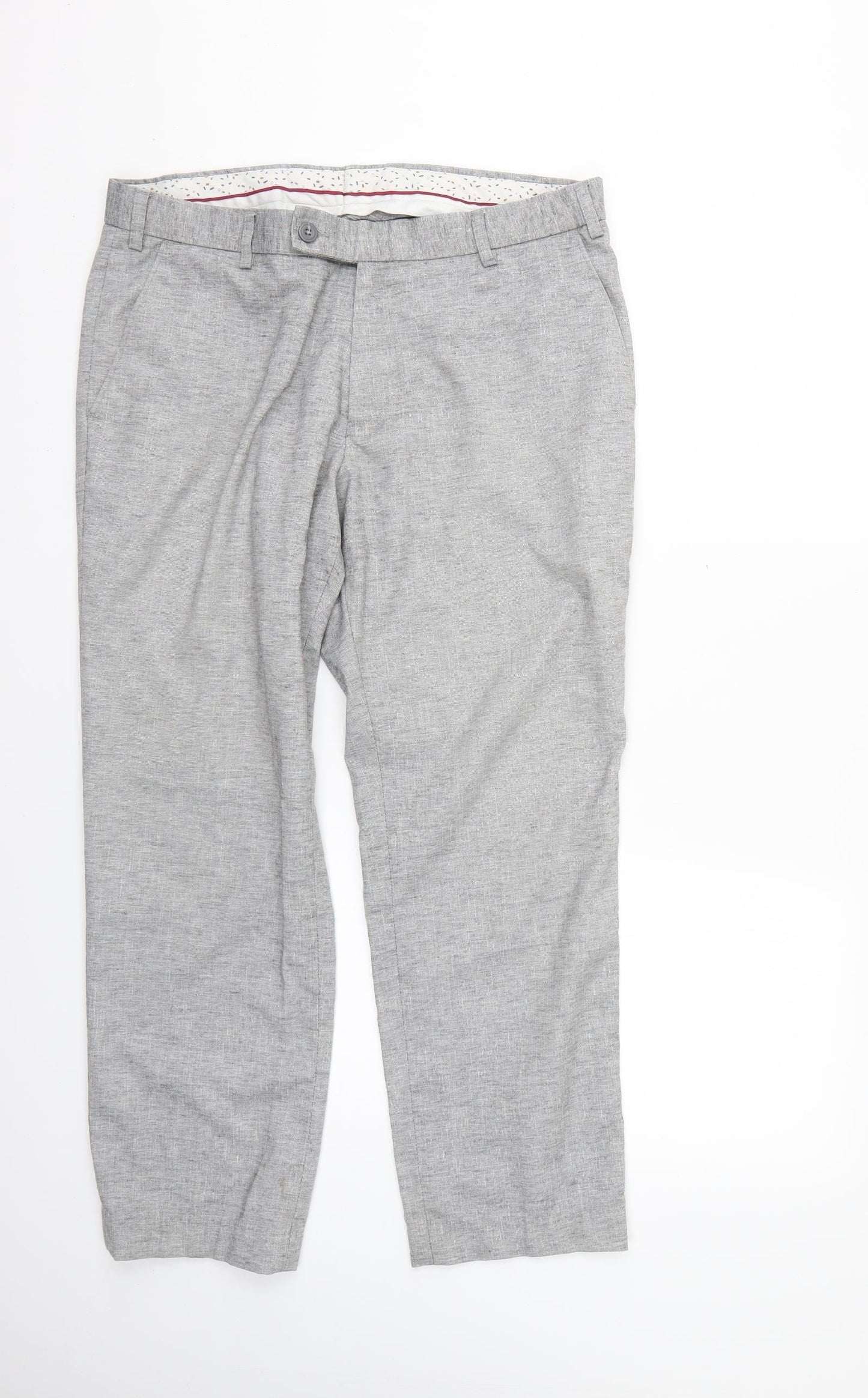 Mens UK Size  vitamore Regular Fit  Grey Trousers