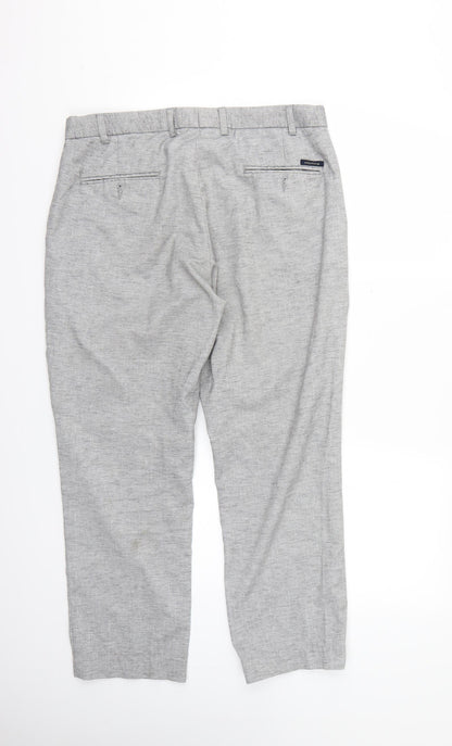 Mens UK Size  vitamore Regular Fit  Grey Trousers