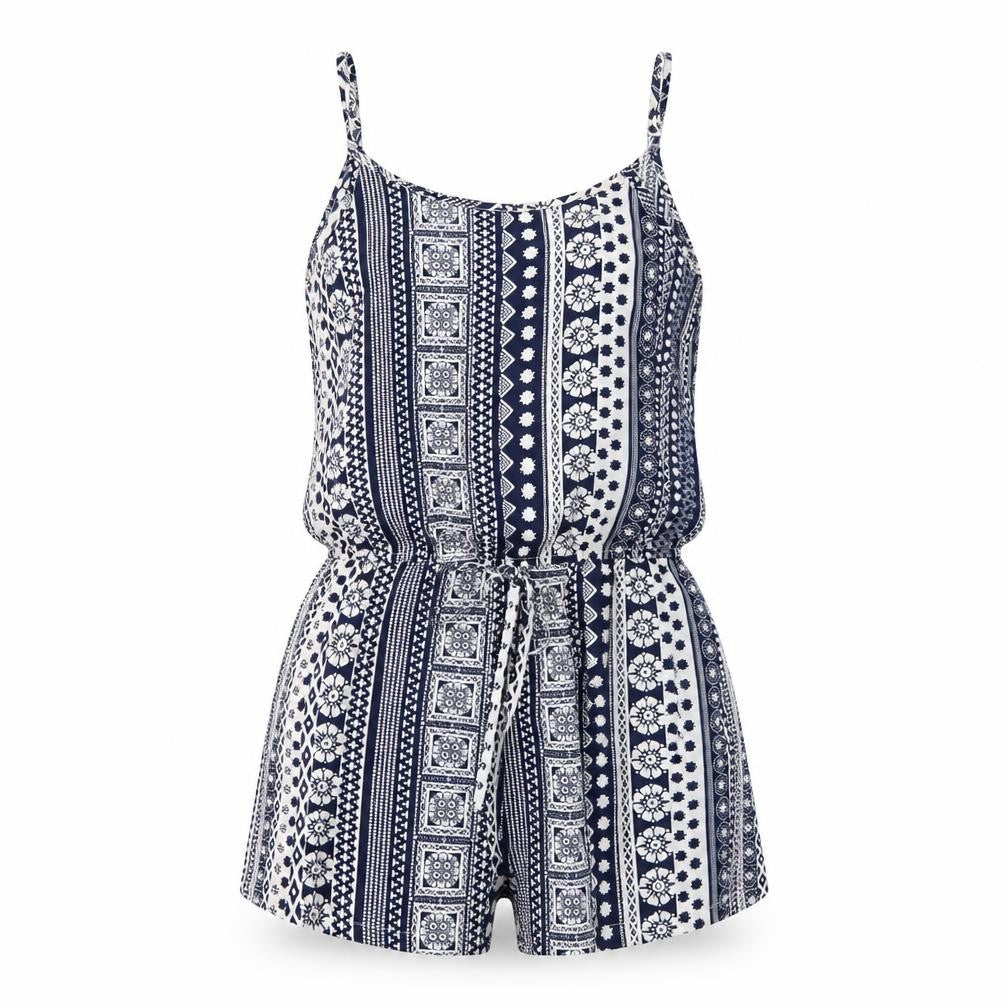Womens UK Size 6 Atmosphere One-Piece Blue Playsuit